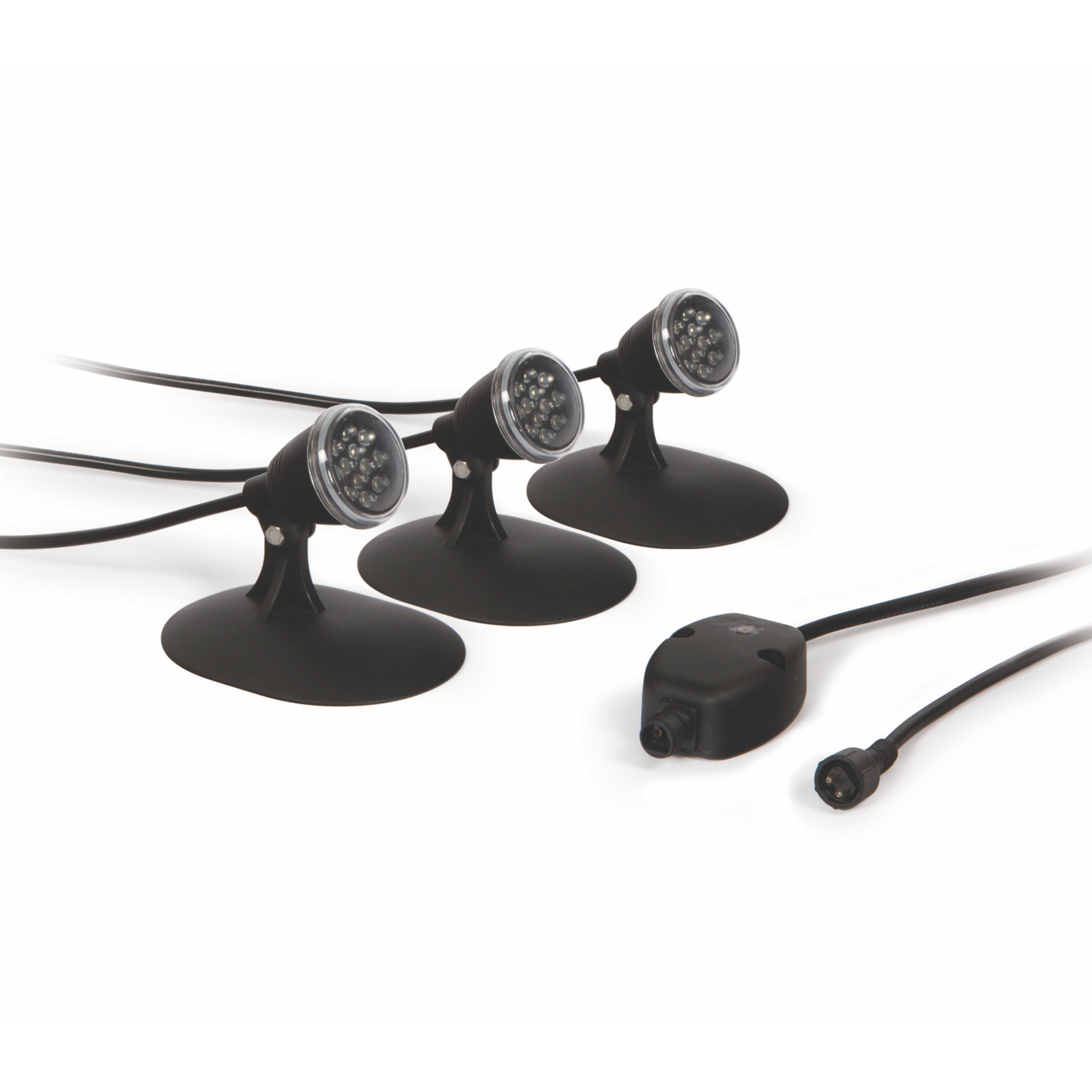 Atlantic Warm White Pond Lights — 6 Watts, 3 Pack, Model# SOLWPL3